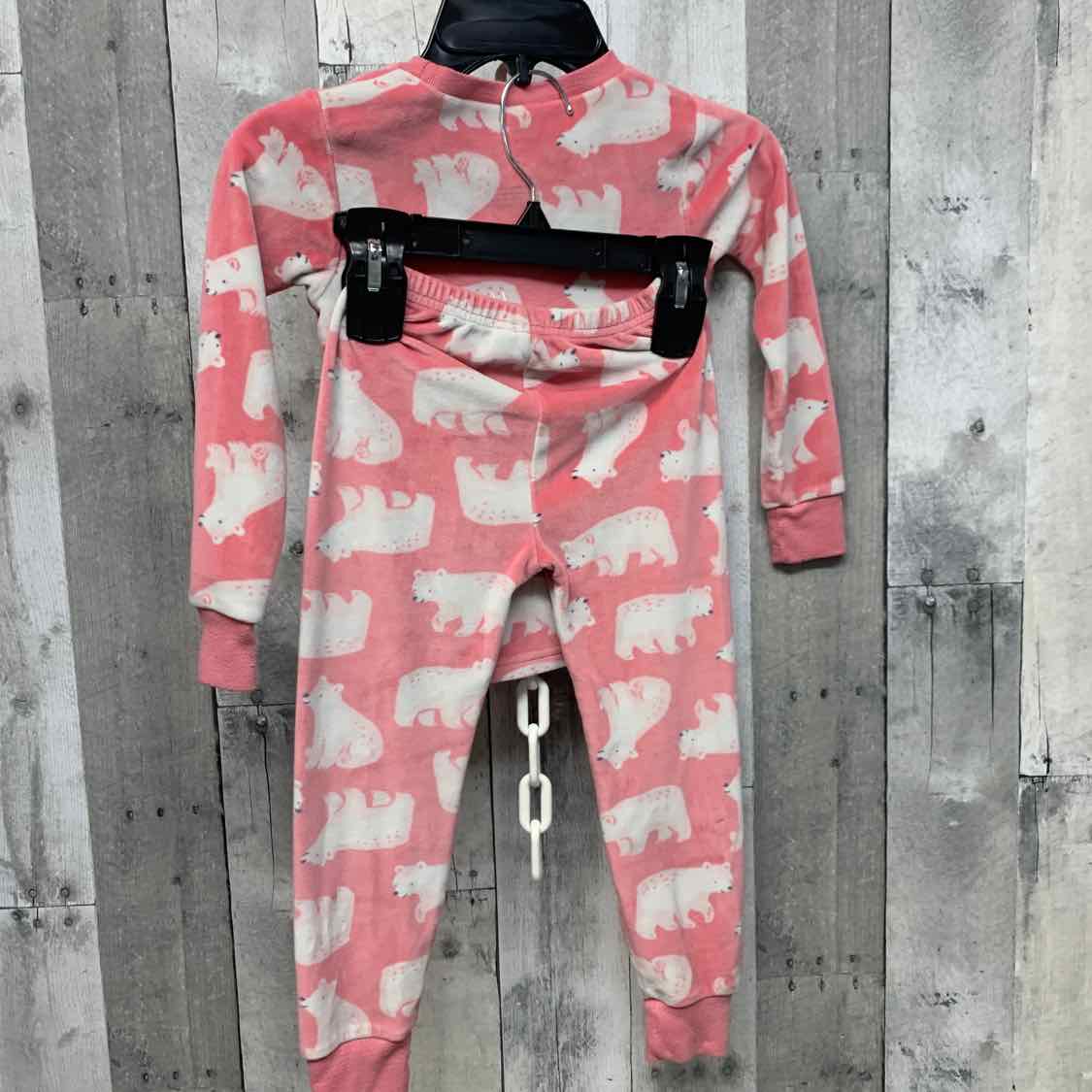 Size 4T Pink Print Carter's 2pc PJs