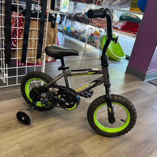 Huffy Black/Green Bike