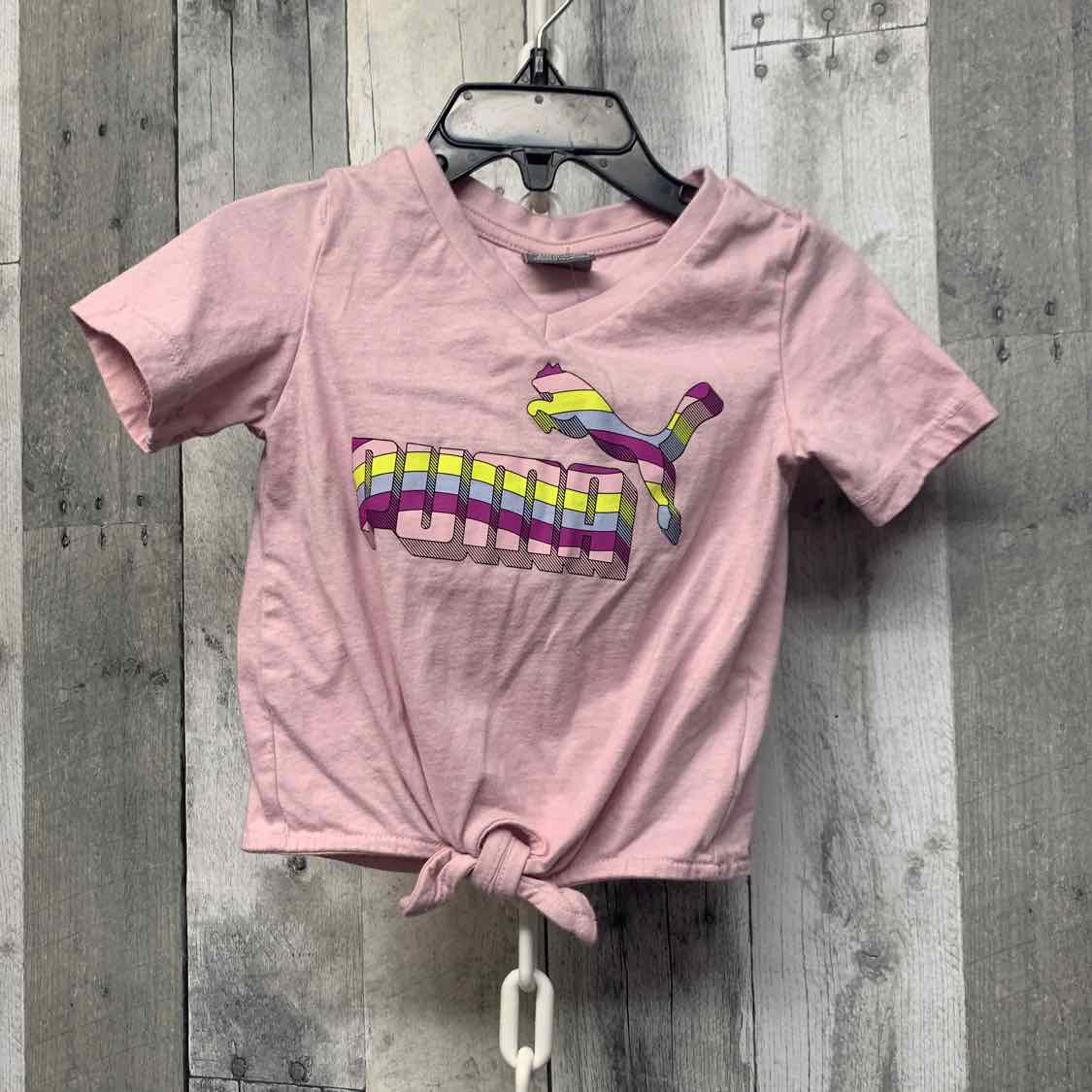 Size 2T Purple Puma T Shirt - OodlesCB