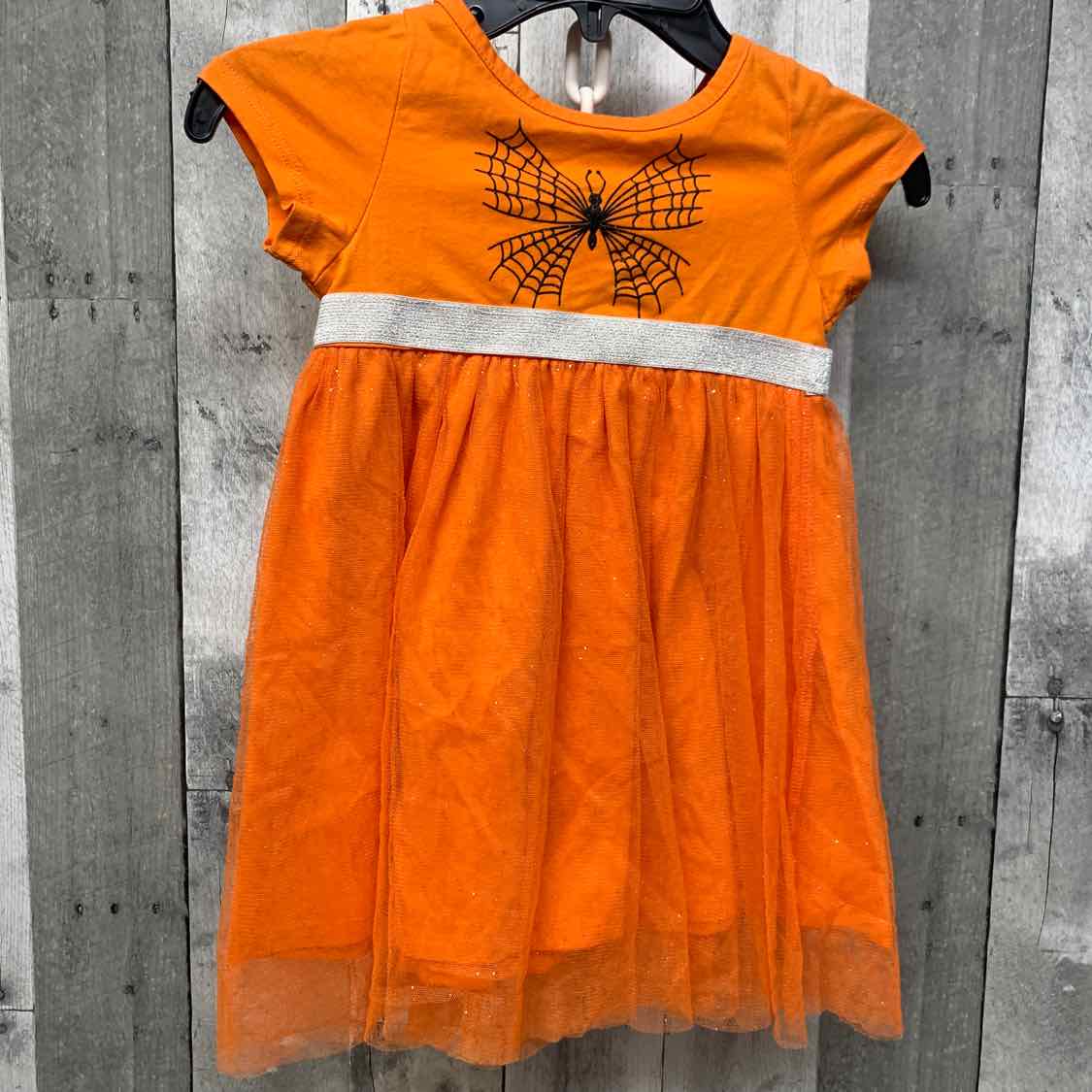 Size 4/5 Orange/Black B Brand Dress