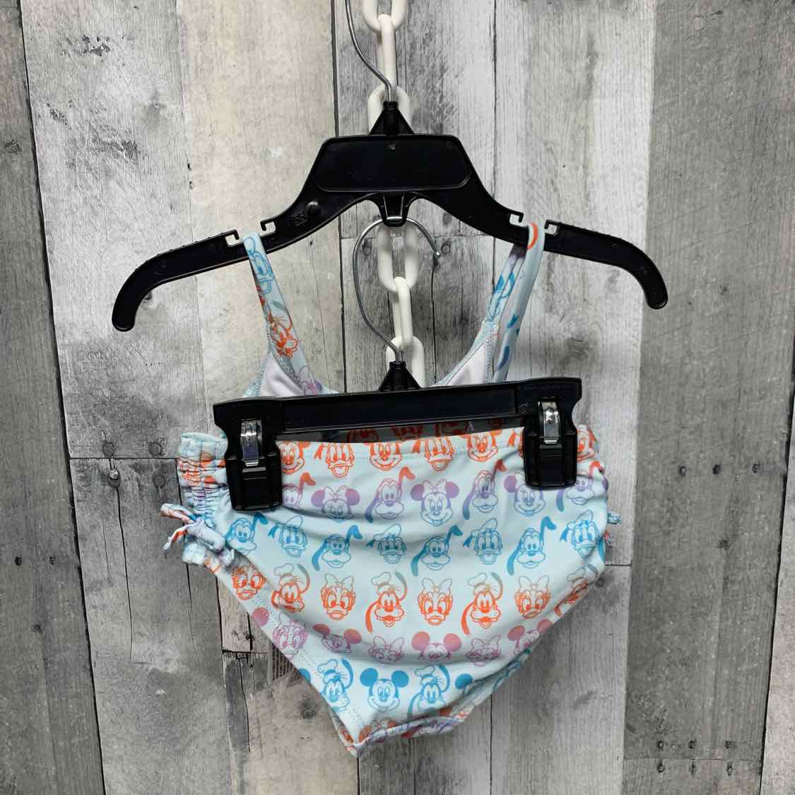 Size 4 Blue/Orange Disney Store Swim Suit - 1pc