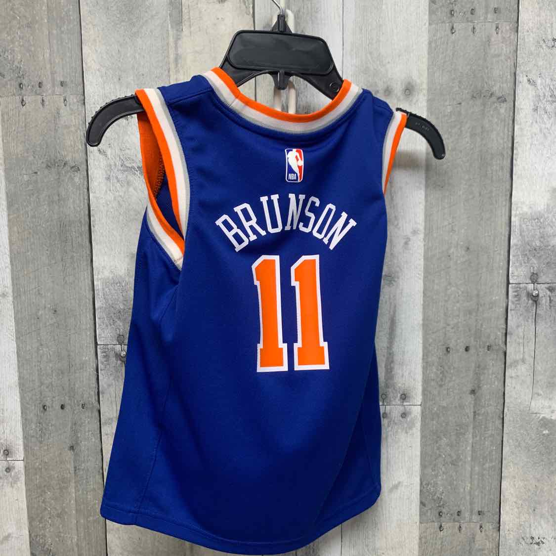 Size Large Blue/Orange Sport Brand Tank Top