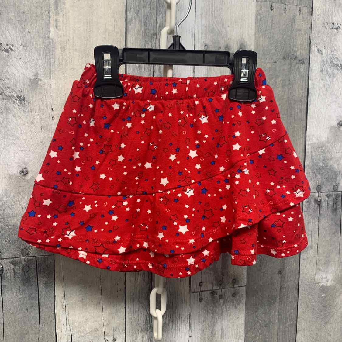 Size 3T Red/Navy Btween Skirt
