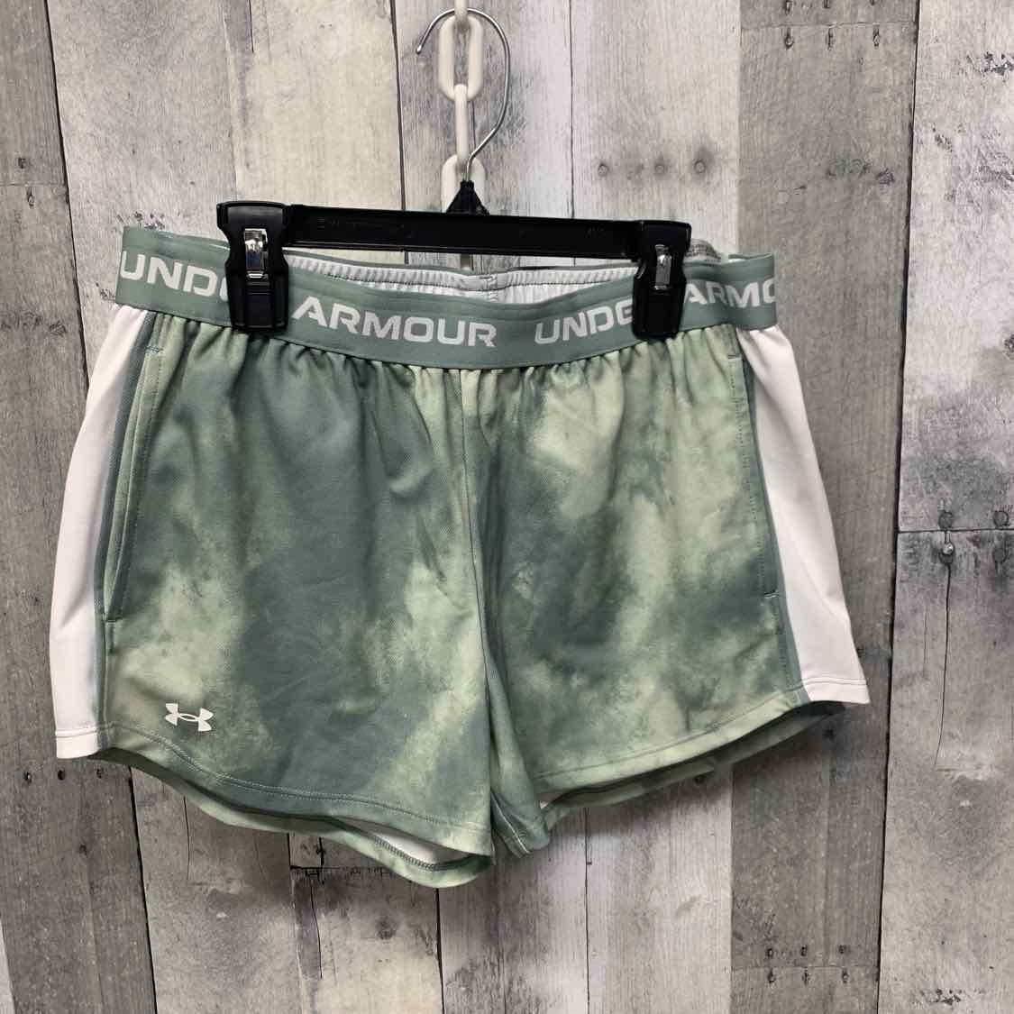 Size Large Green Sport Brand Shorts - Athletic