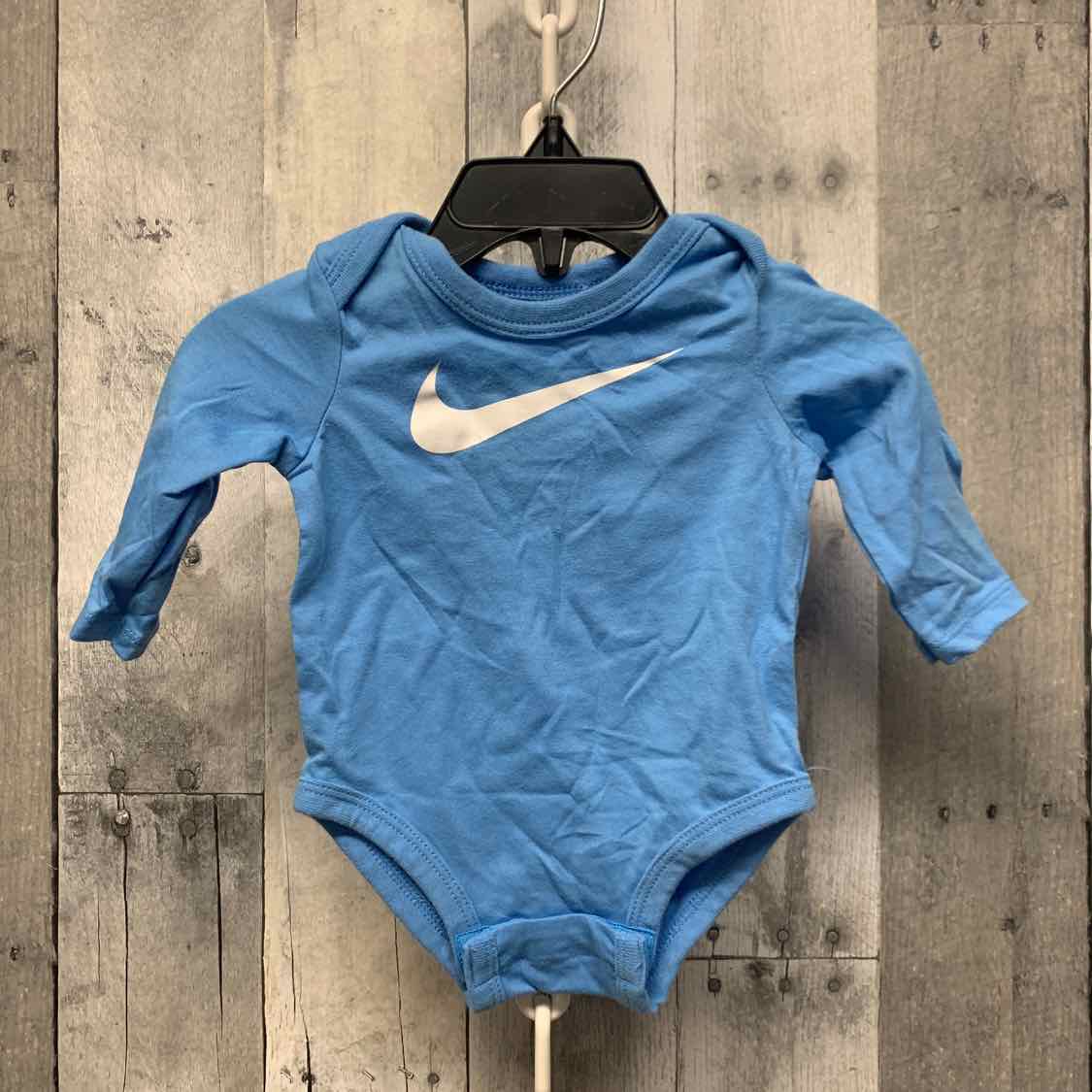 Size 3 Months Blue Print Sport Brand Bodysuit
