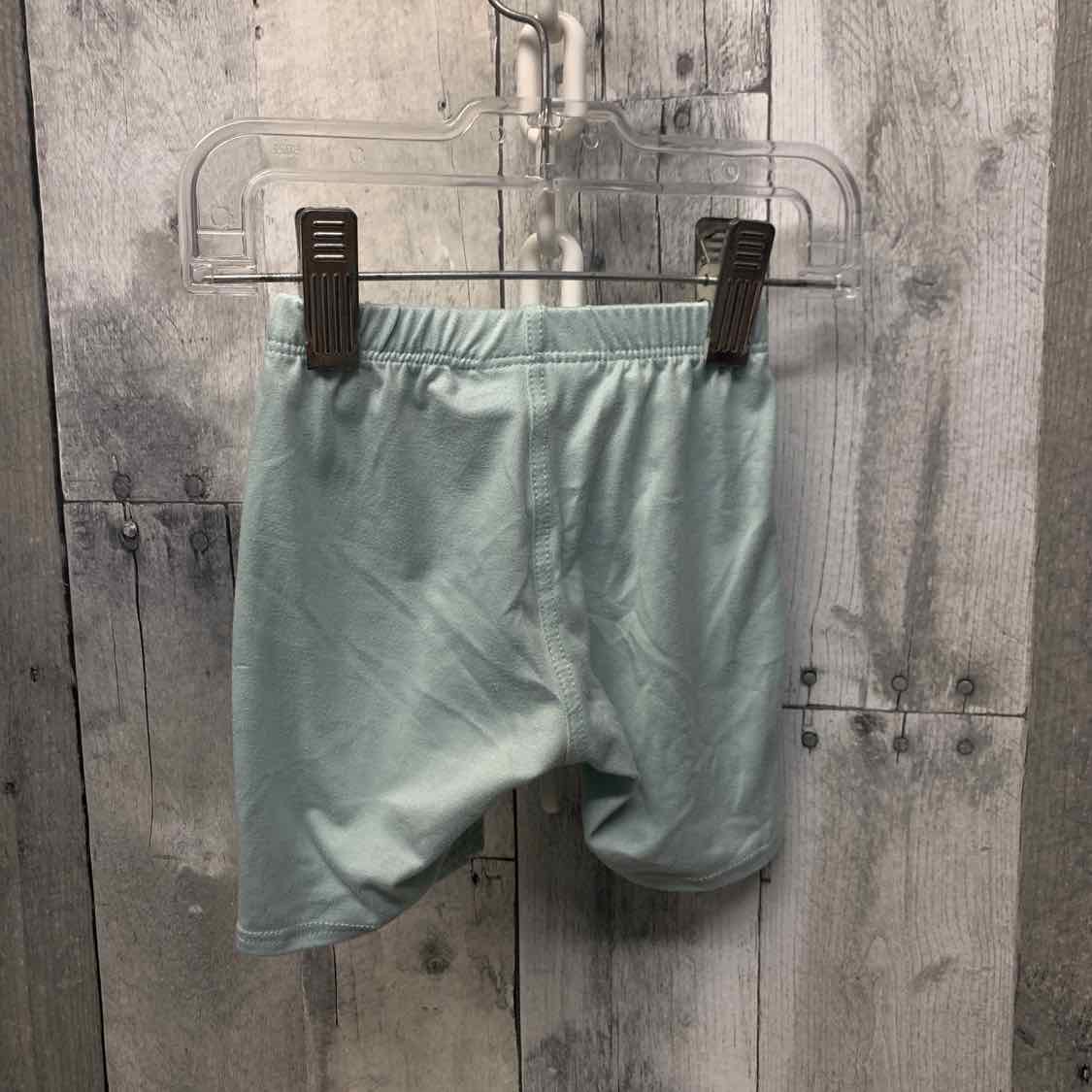 Size 2T Mint Dot Dot Smile Shorts - Athletic - OodlesCB