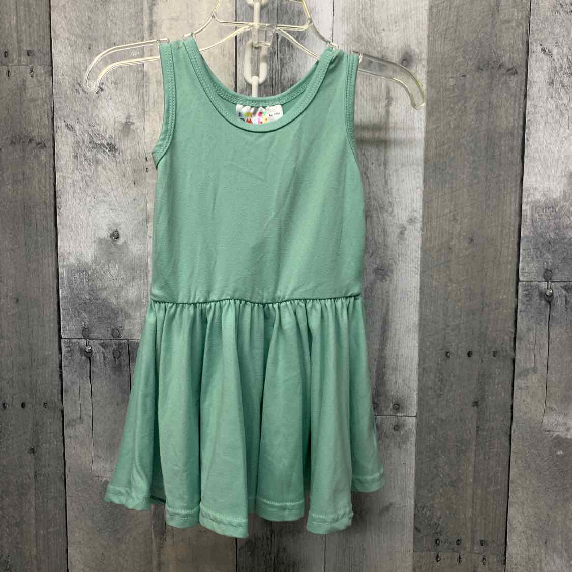 Size 12-24 Months Mint Dot Dot Smile Dress - OodlesCB