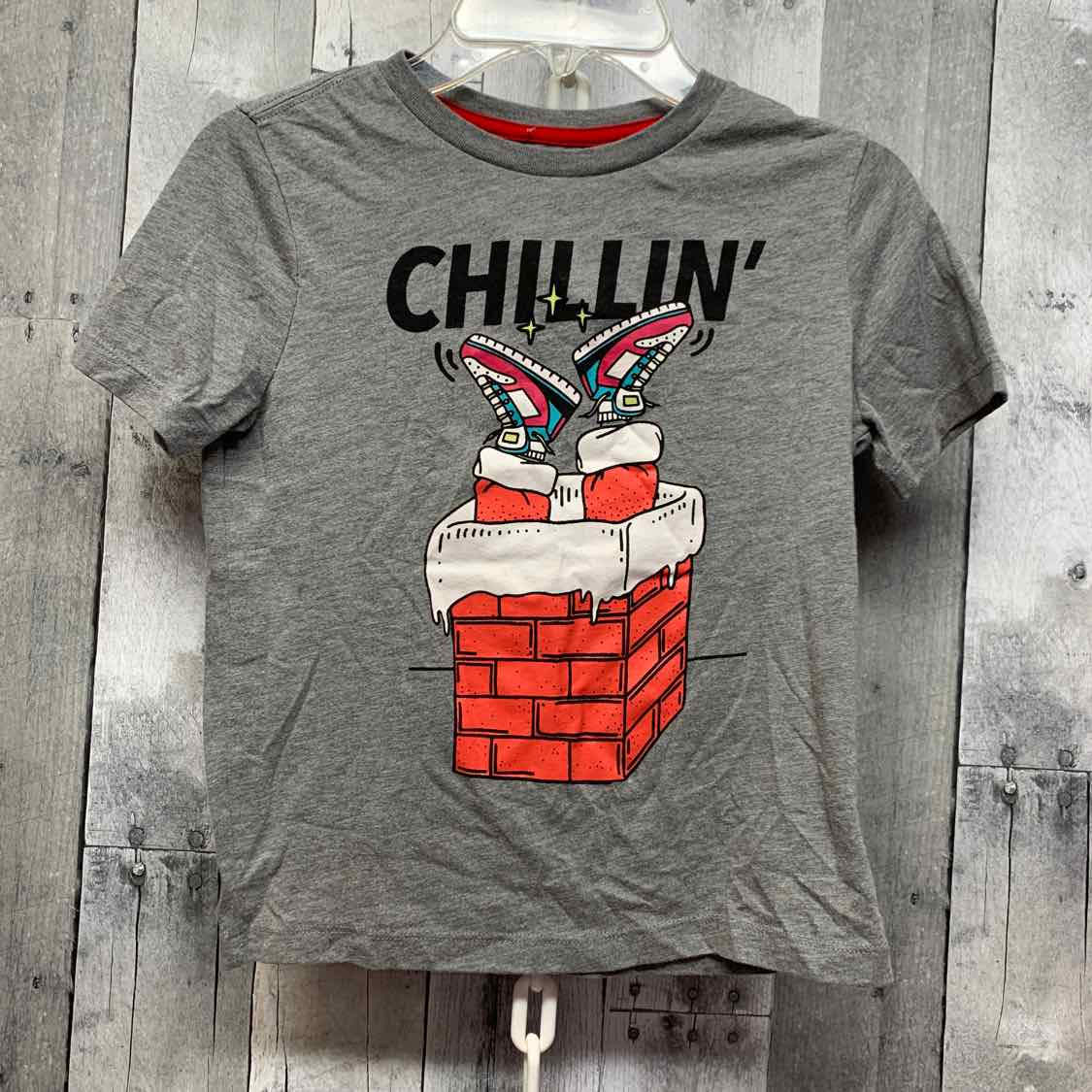 Size 6/7 Gray Graphic Old Navy T Shirt