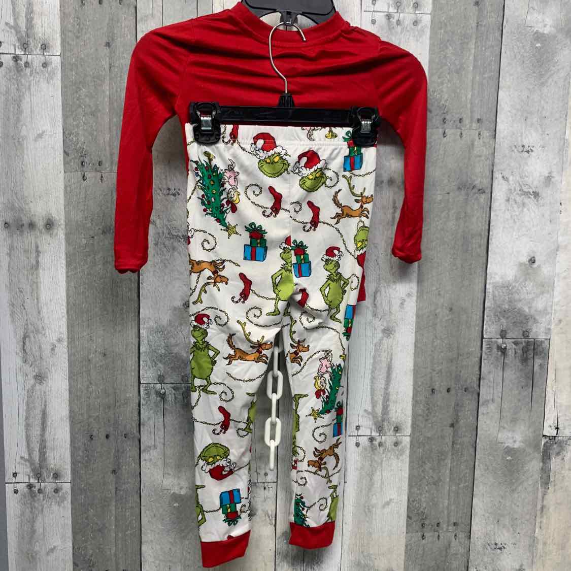 Size 5T Red Dr Seuss 2pc PJs