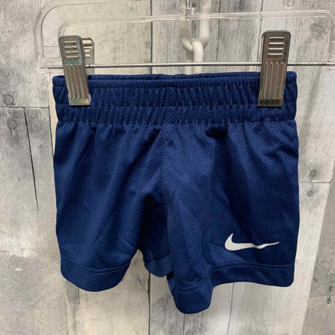 Size 3 Months Navy/White Sport Brand Shorts - Athletic