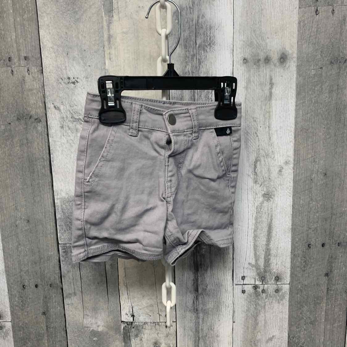 Size 12 Months Gray Volcom Shorts