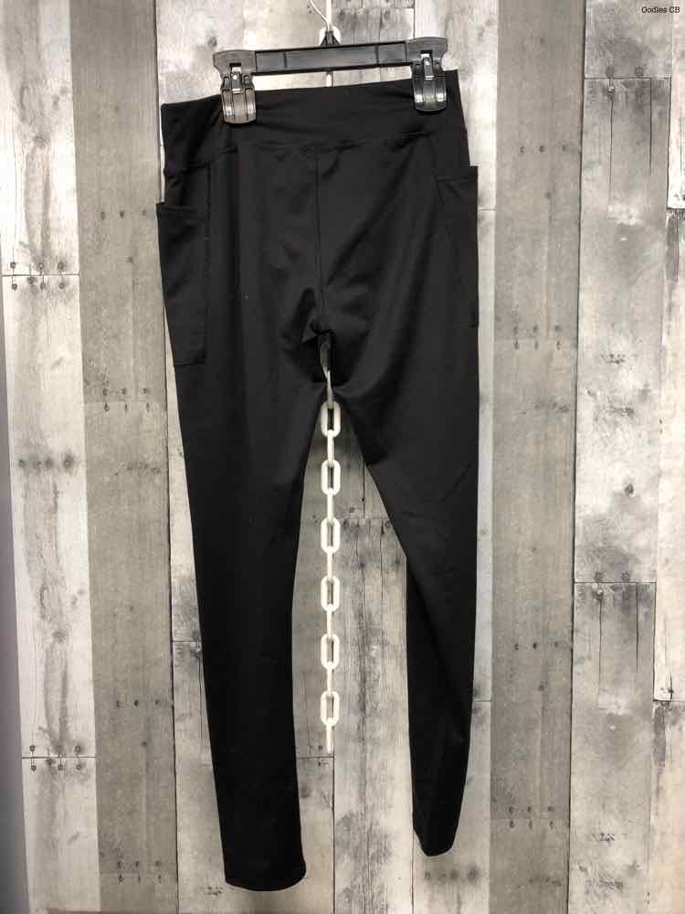 Size 14/16 Black Athletic Works Athletic Pants