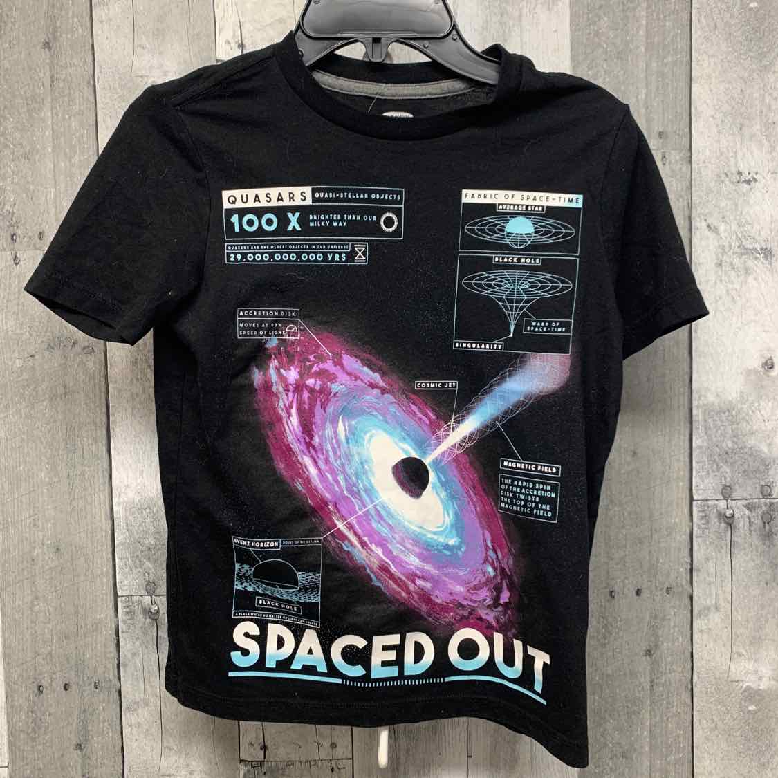 Size 8 Black Graphic Old Navy T Shirt