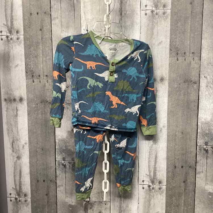 Size 12-18 Months Blue/Green Mud Pie 2pc PJs
