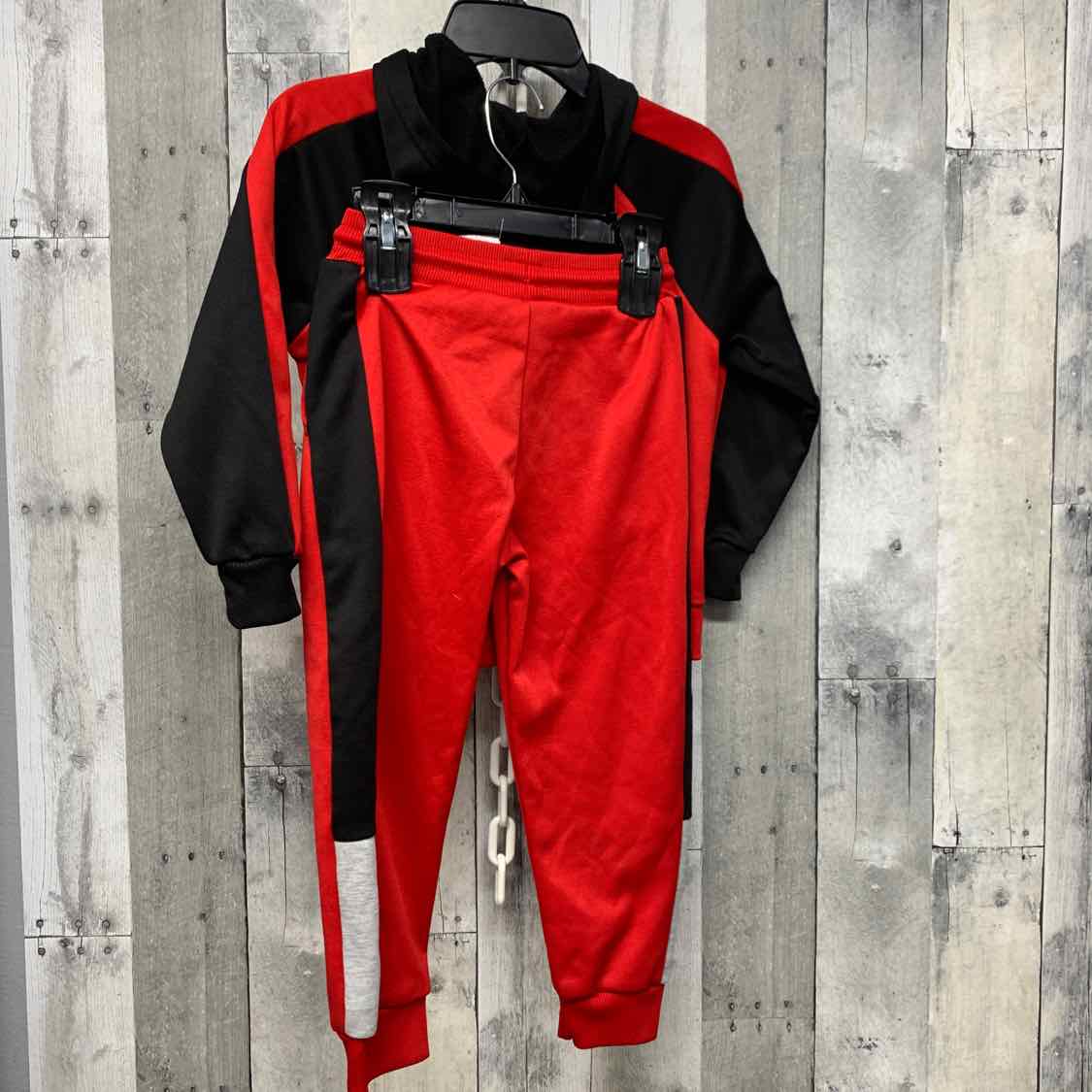 Size 5/6 Red/Black Marvel Jacket/Pants