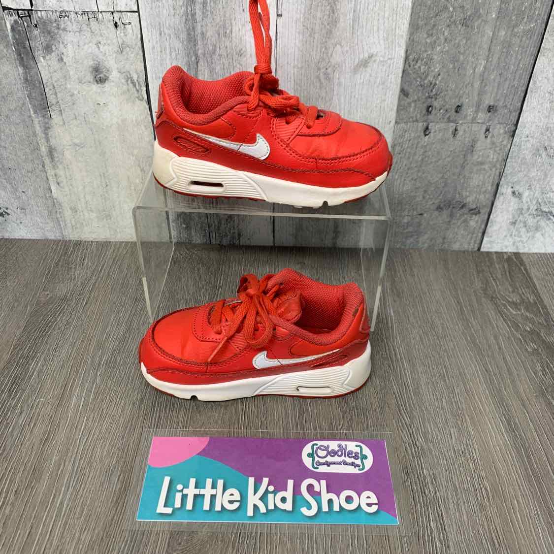 Size 7.5 Red Sport Brand Sneakers