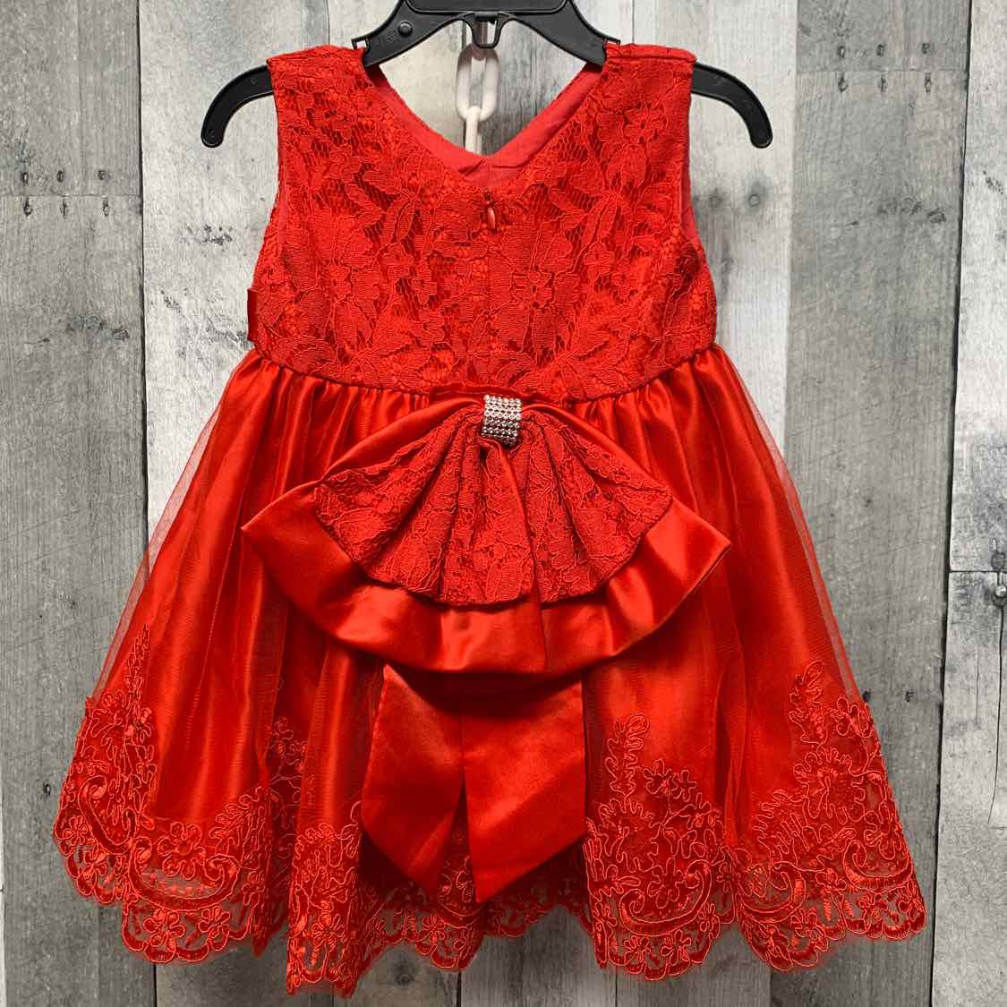Size 9-12 Months Red Boutique Brand Dress - Party