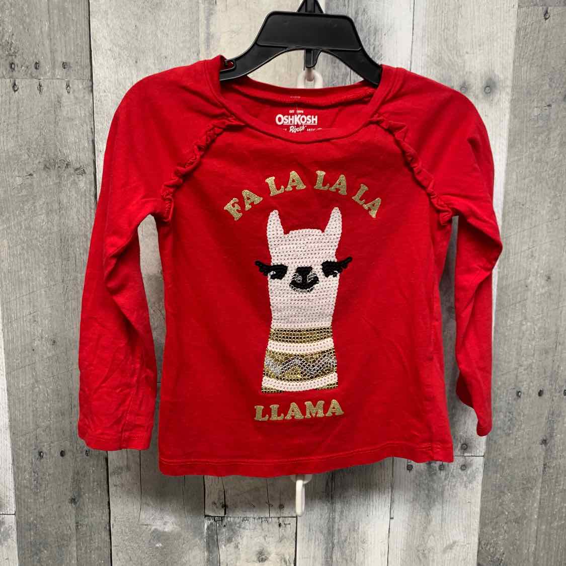 Size 3T Red Osh Kosh Long Sleeve Shirt