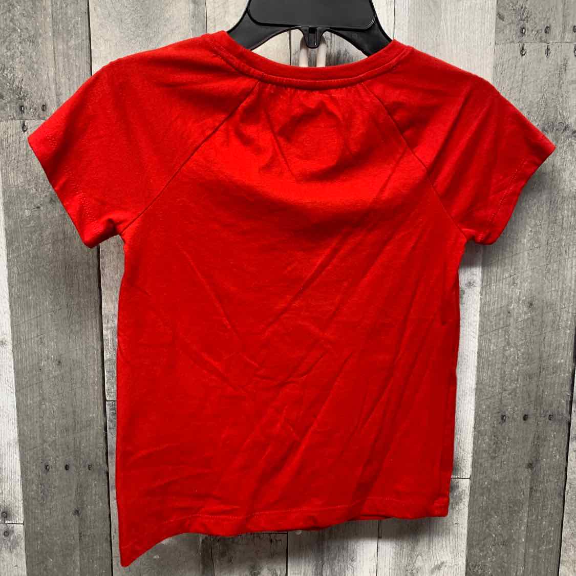 Size 6/7 Red Graphic Cat & Jack Short Sleeve Shirt