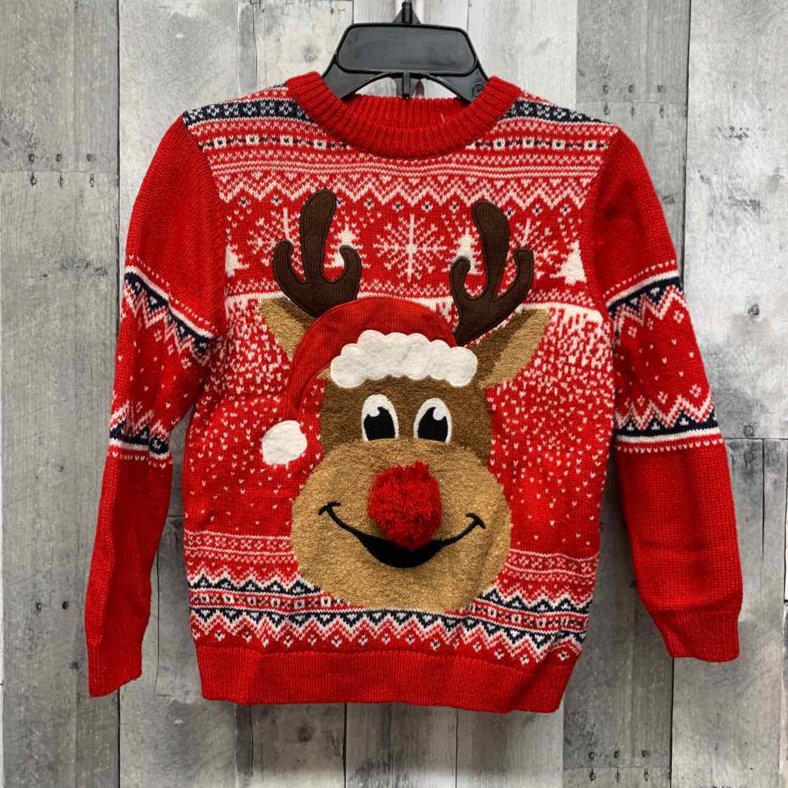 Size 6 Red/Green Holiday Brands Sweater
