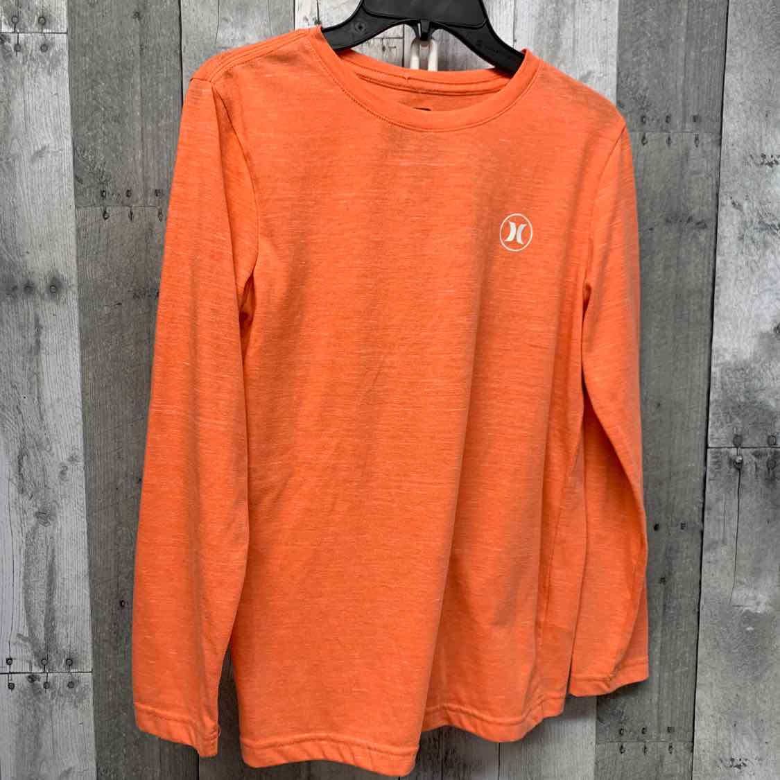 Size 10/12 Orange Hurley Long Sleeve Shirt