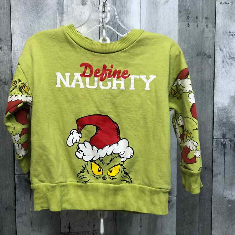 Size 2T Red/Green Dr Seuss Long Sleeve Shirt
