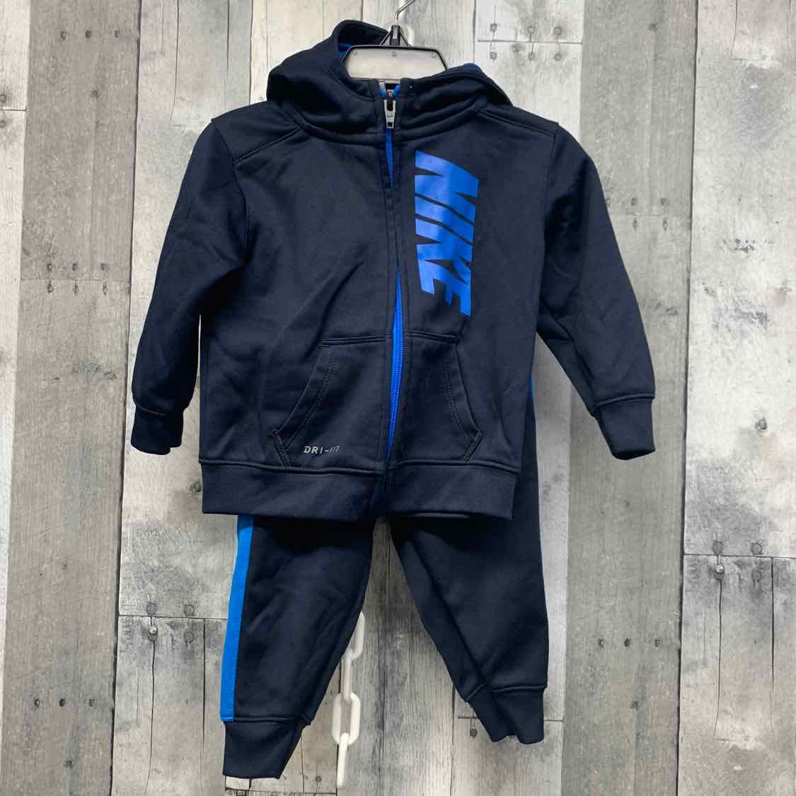 Size 12 Months Navy/Blue Sport Brand Jacket/Pants