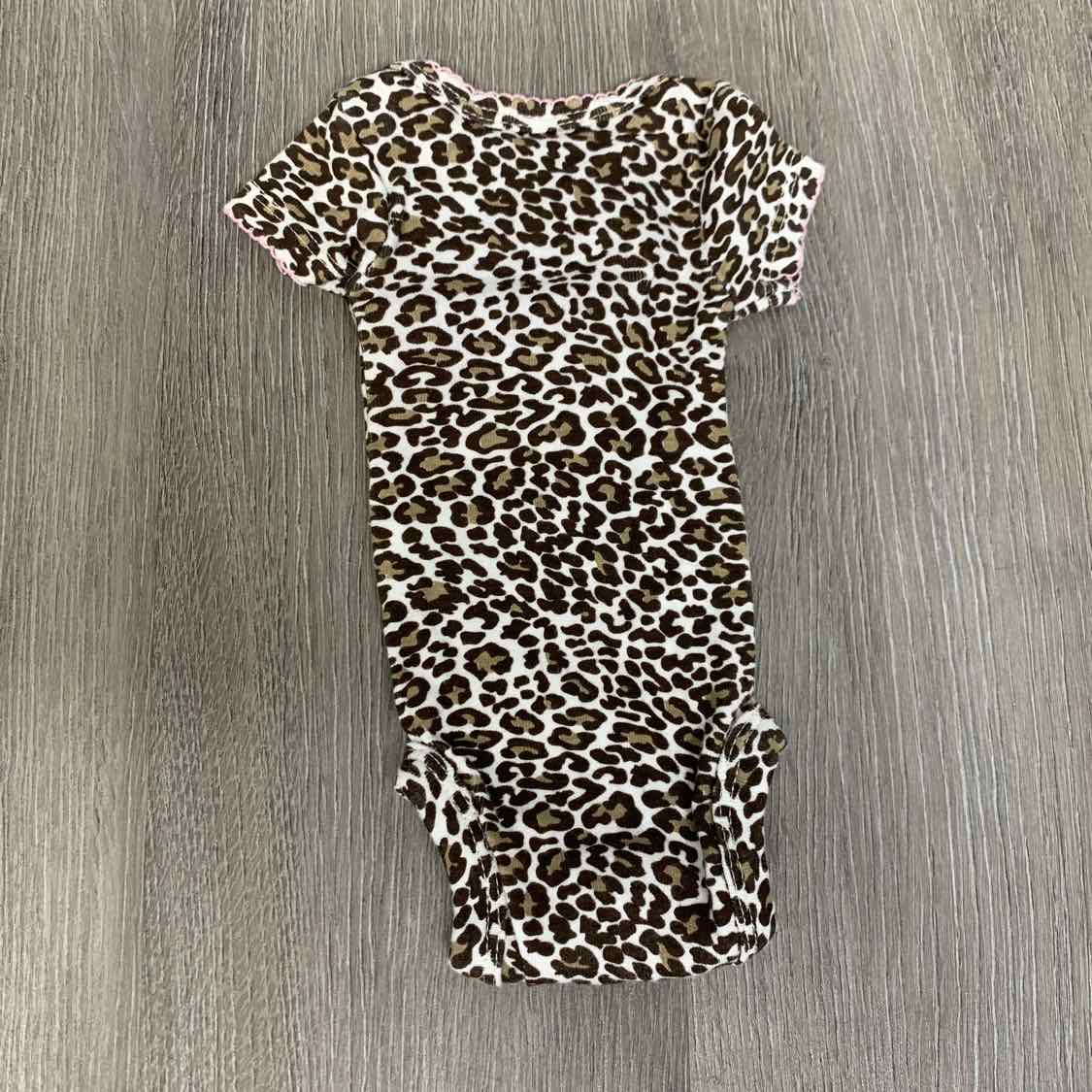Size Preemie Brown Print Child of Mine Bodysuit