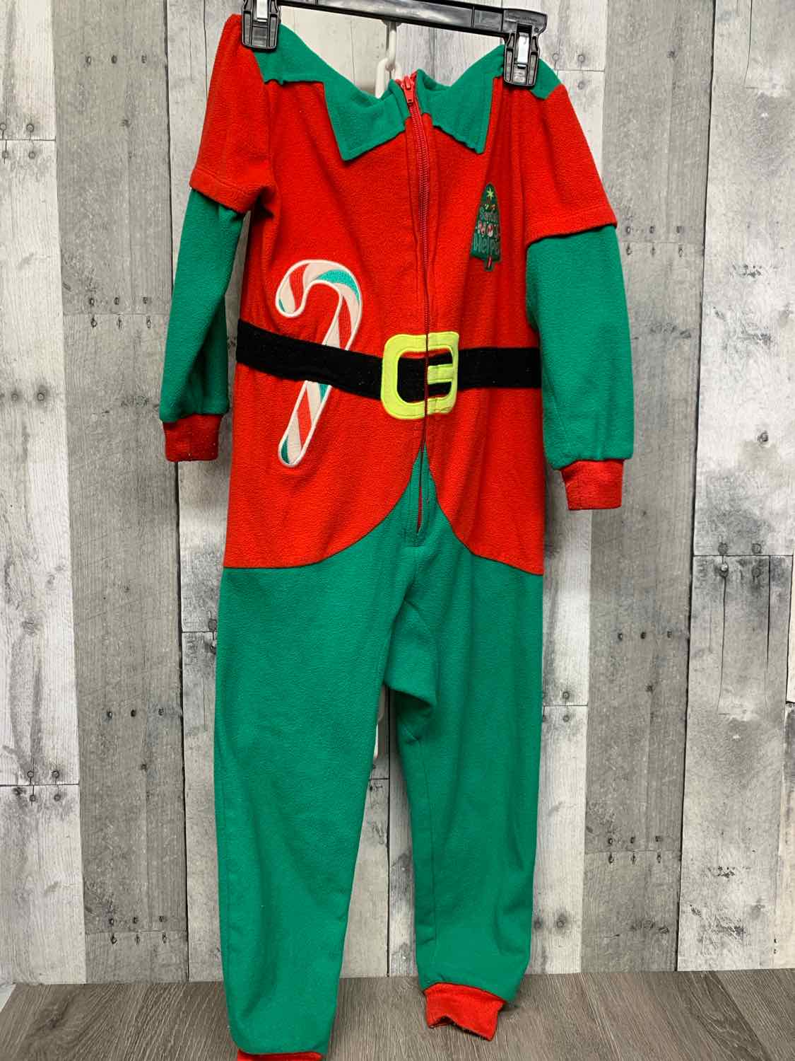 Size 4 Green/Red Cat & Jack Footy PJs