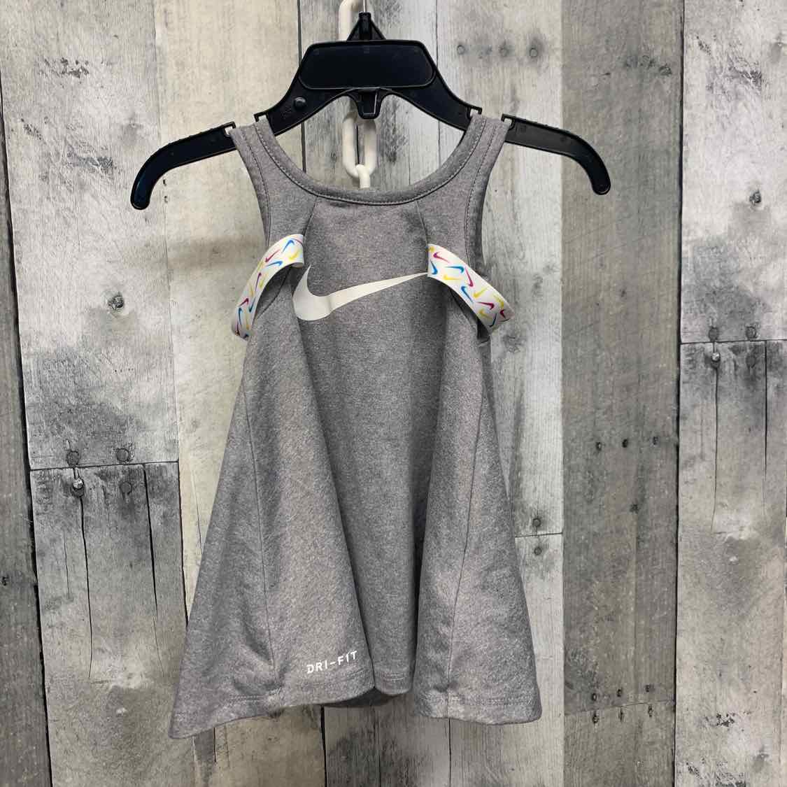 Size 9 Months Gray Sport Brand Dress - OodlesCB