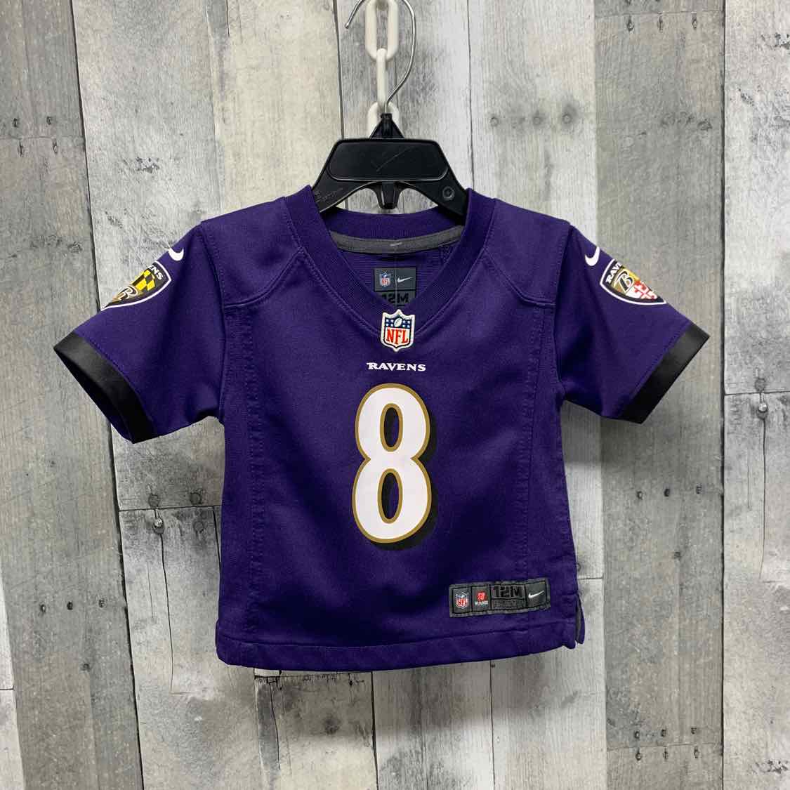 Size 12 Months Purple Graphic NFL T Shirt