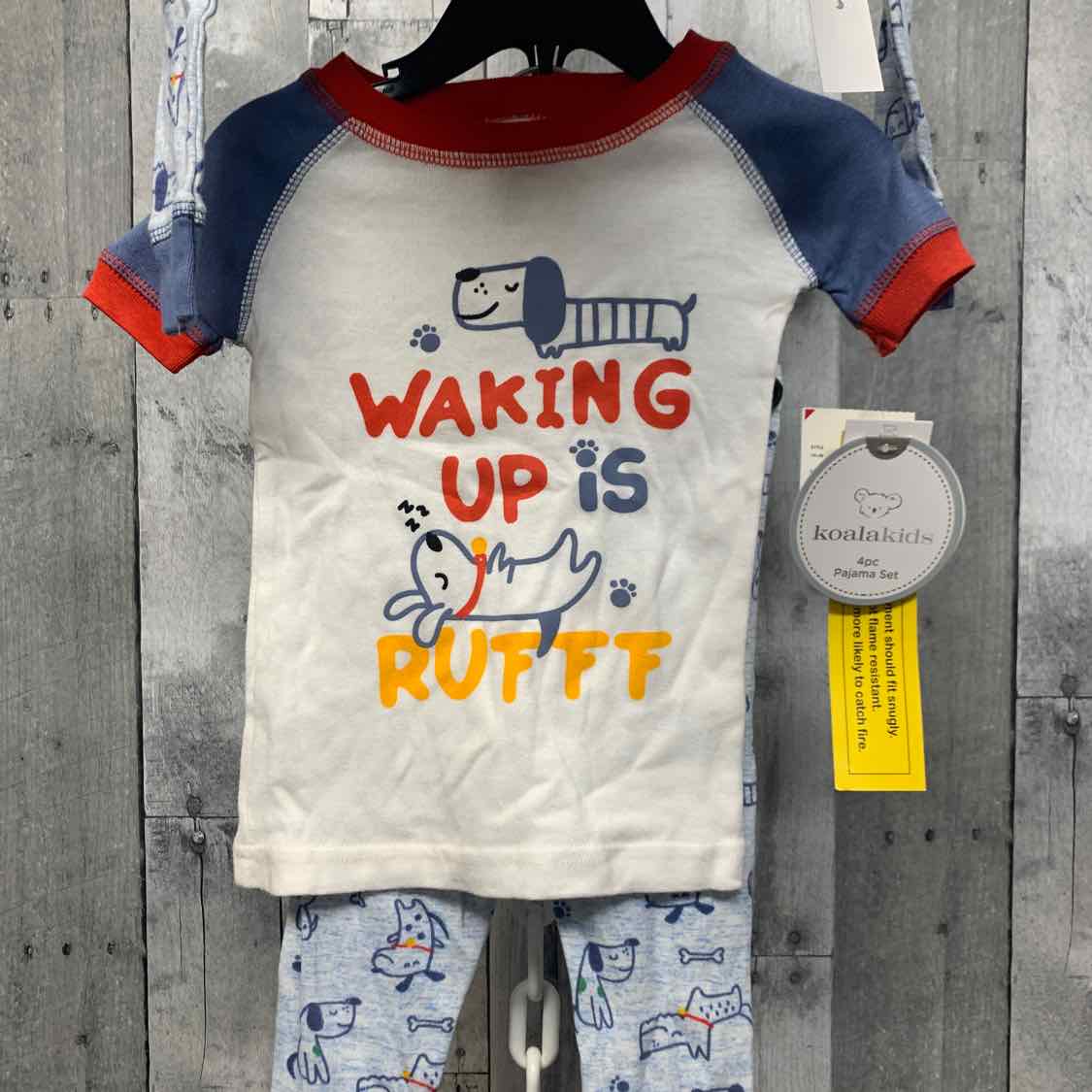 Size 12 Months Blue/White Koala Baby/Kids 2pc PJs