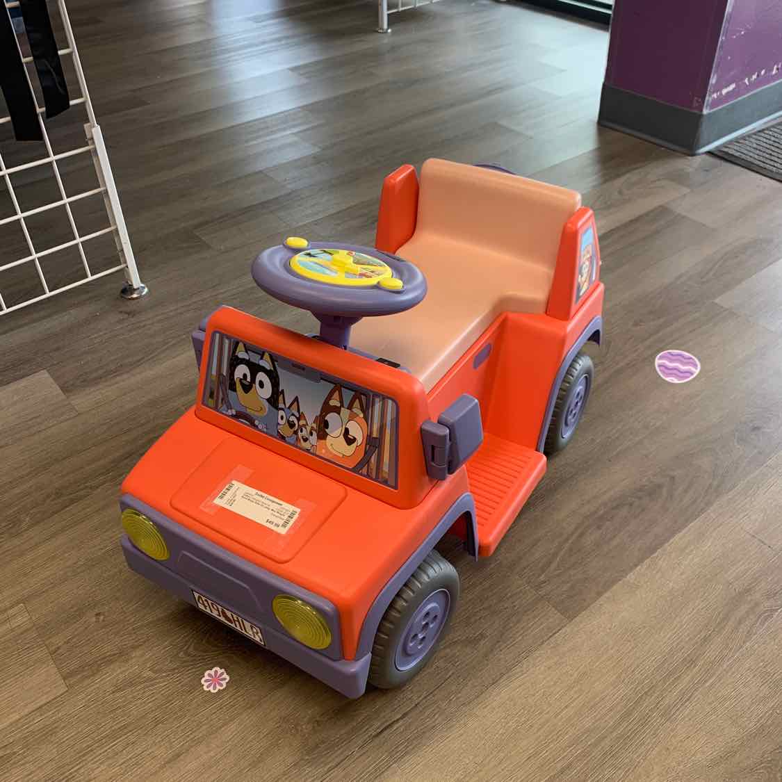Generic Orange/Blue Battery Powered Ride On - OodlesCB