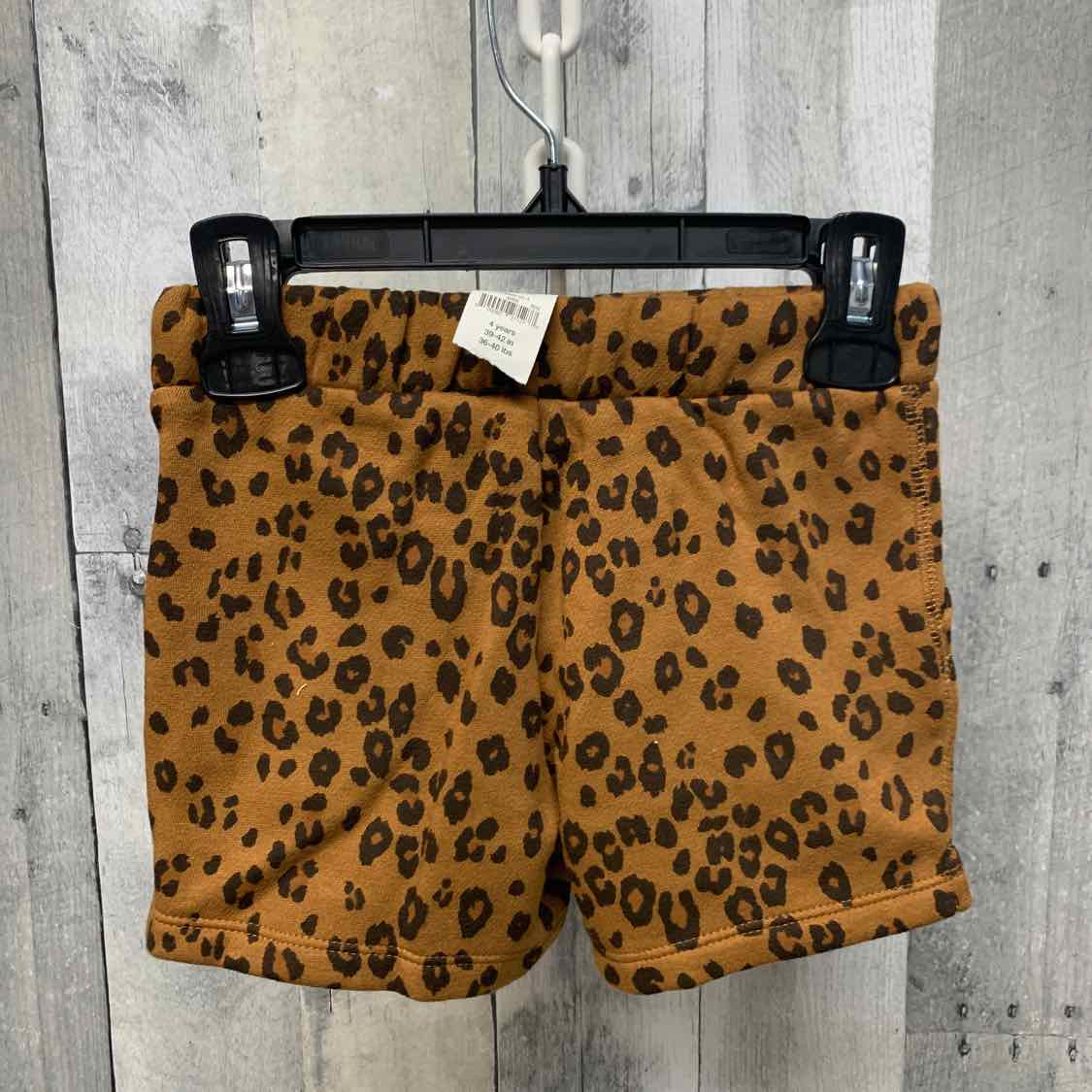 Size 4 Brown Print Gap Shorts - Athletic