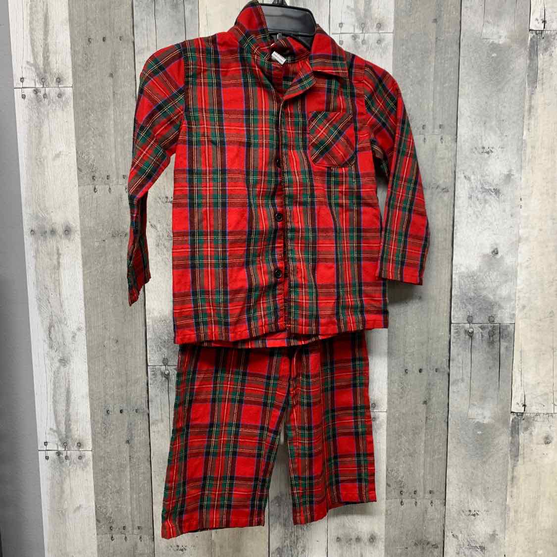 Size 4T Red/Green Old Navy 2pc PJs