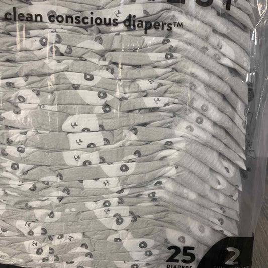Diaper Size 2 honest Disposable Diapers