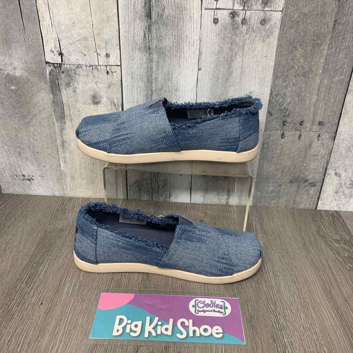 Size 3 Denim Toms Loafers