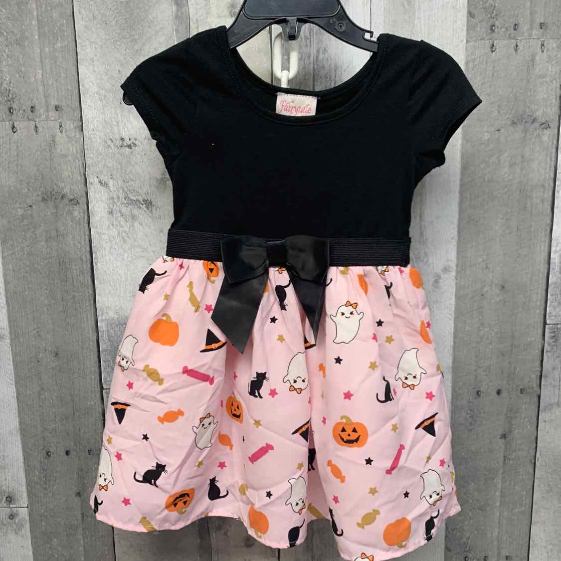 Size 2T Black/Pink B Brand Dress