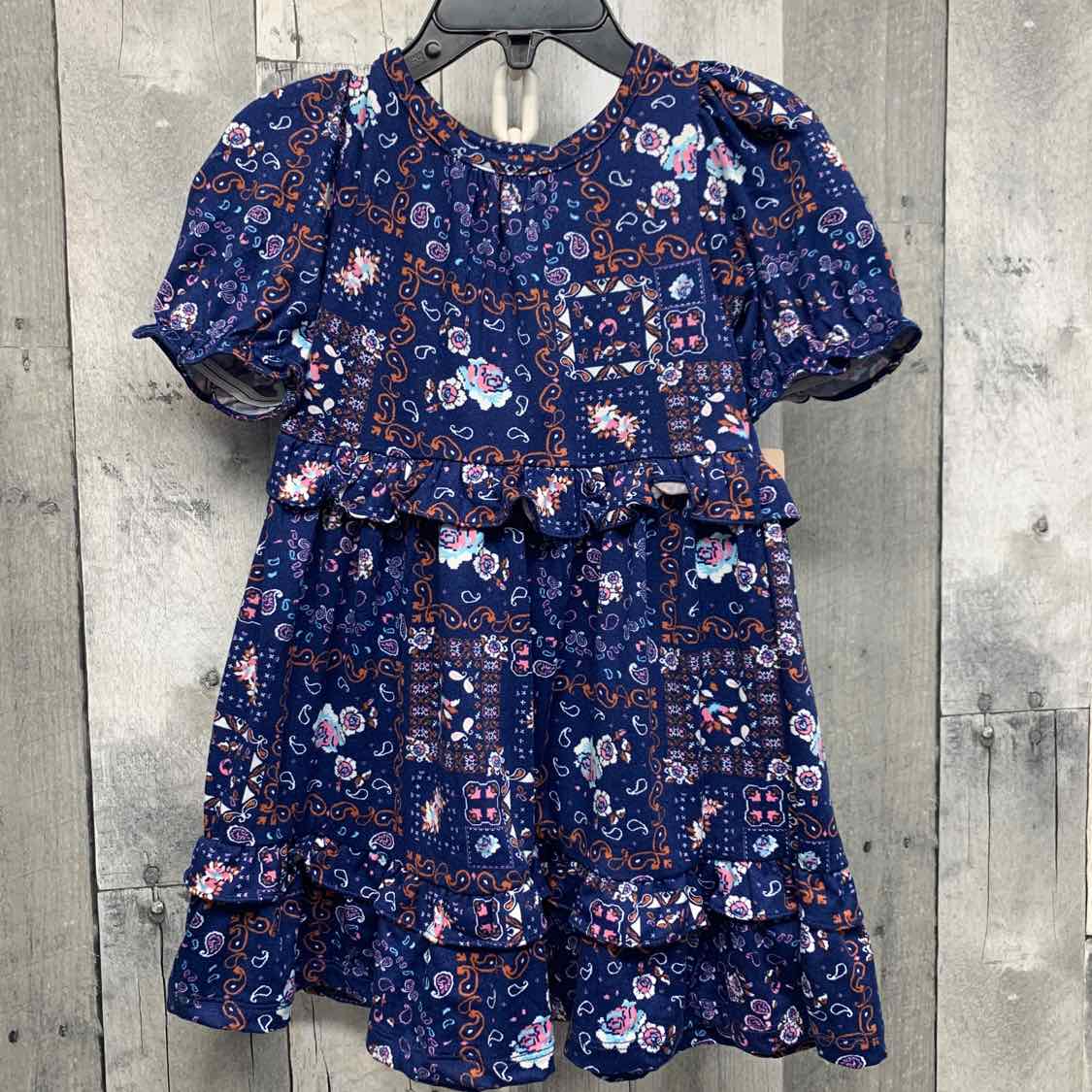 Size 24 Months Navy Floral Nannette Dress