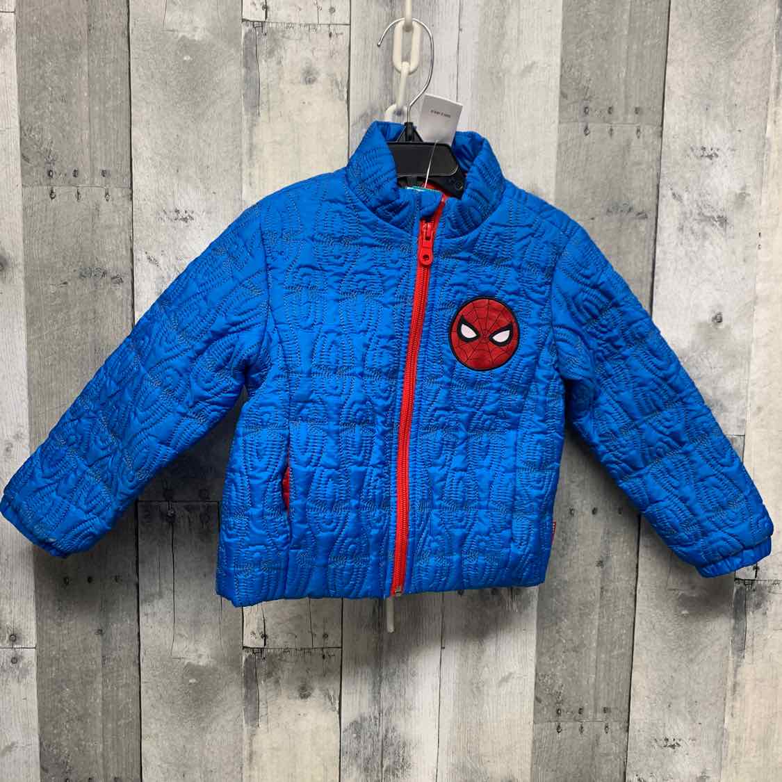 Size 3 Blue/Red Marvel Heavy Jacket
