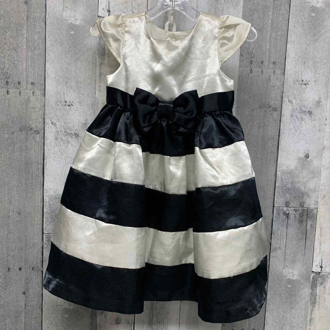Size 18-24 Months White/Black Gymboree Dress - Party