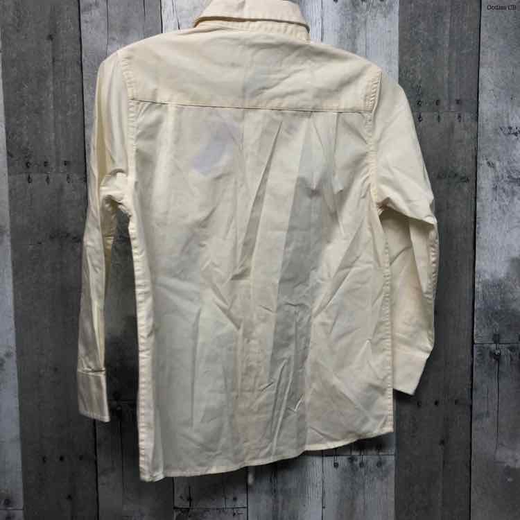 Size 6 Ivory B Brand LS Button Up