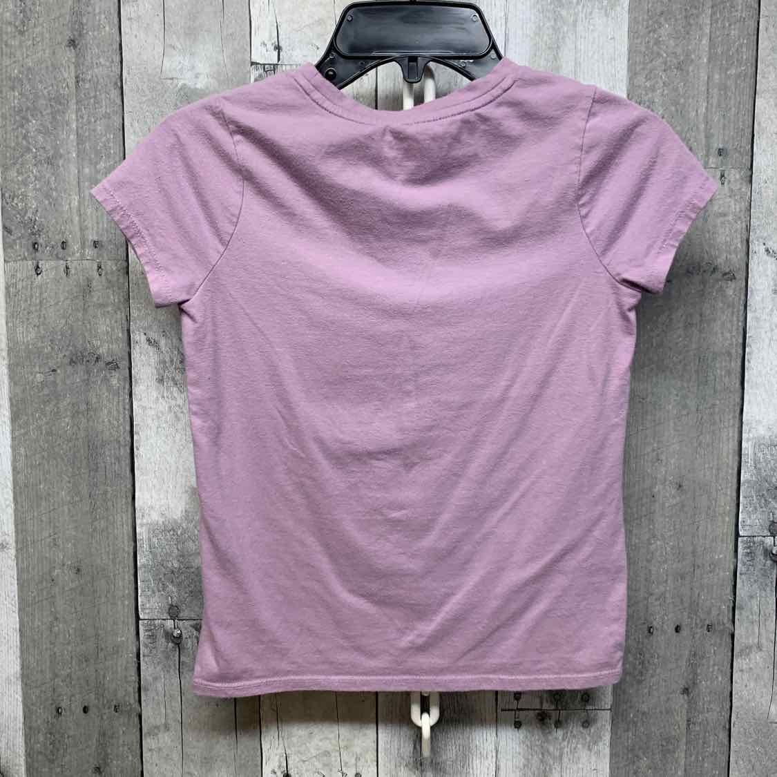 Size 6/6X Purple Graphic Cat & Jack Short Sleeve Shirt