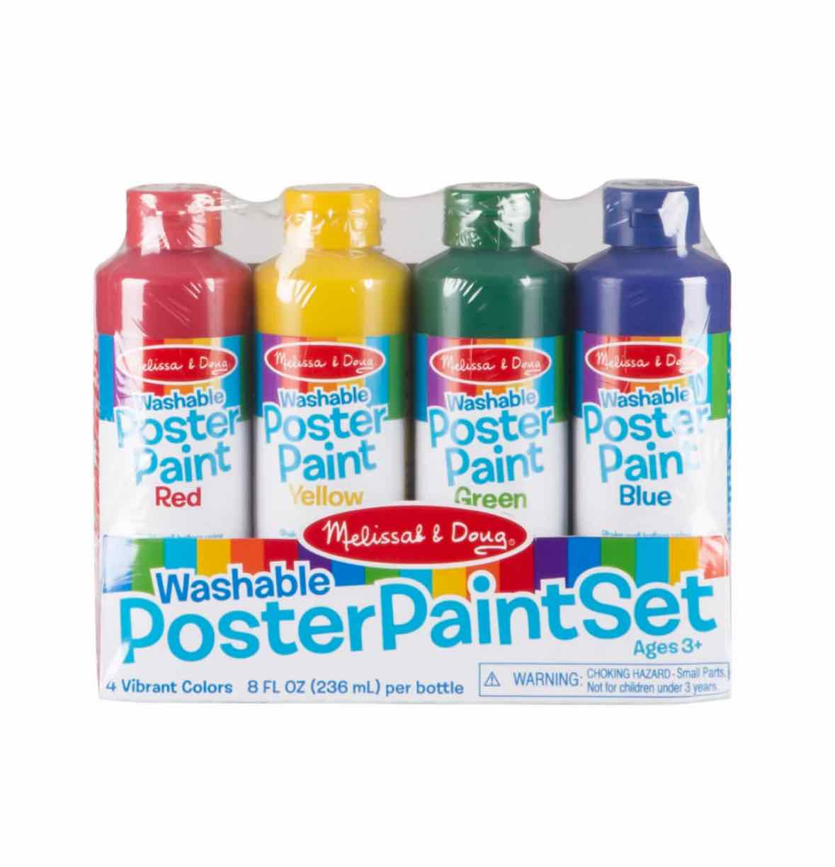 Melissa & Doug Washable Poster Paint Set Arts & Crafts