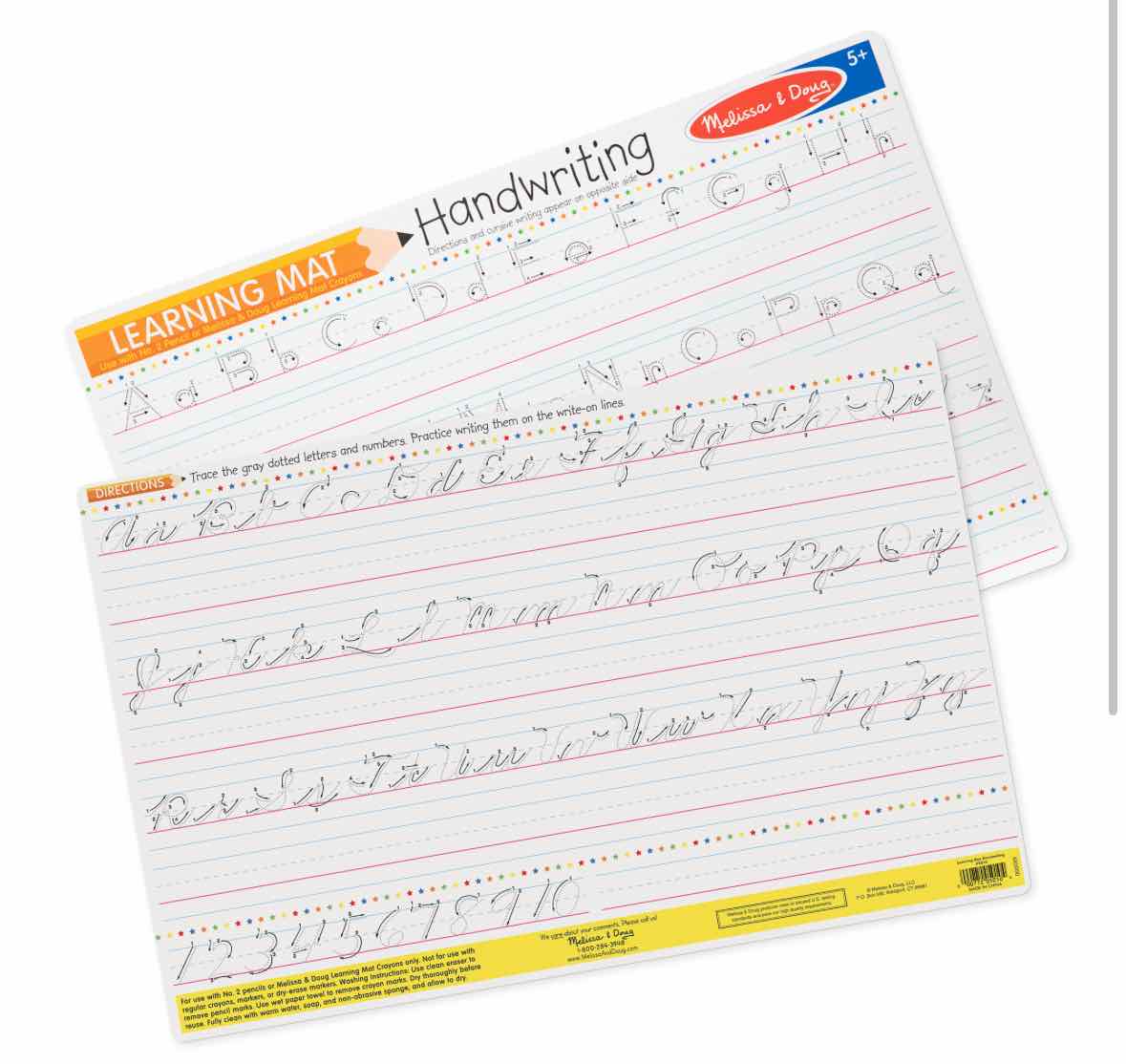 Melissa & Doug Handwriting Write-A-Mat