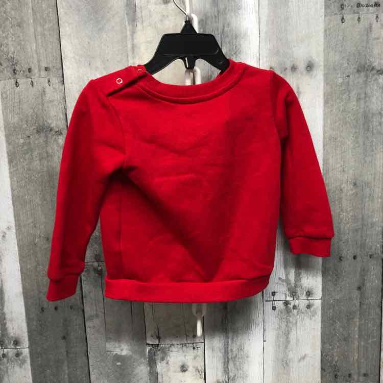 Size 18 Months Red/White Disney Pull Over