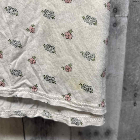 Generic White Print Blanket - OodlesCB