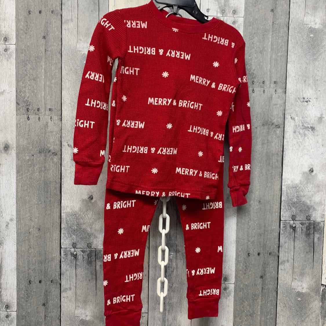 Size 3T Red Print Carter's 2pc PJs