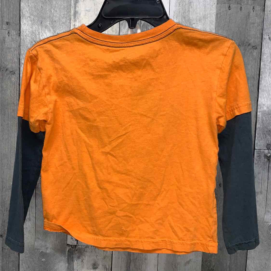 Size 4T Orange Disney Long Sleeve Shirt