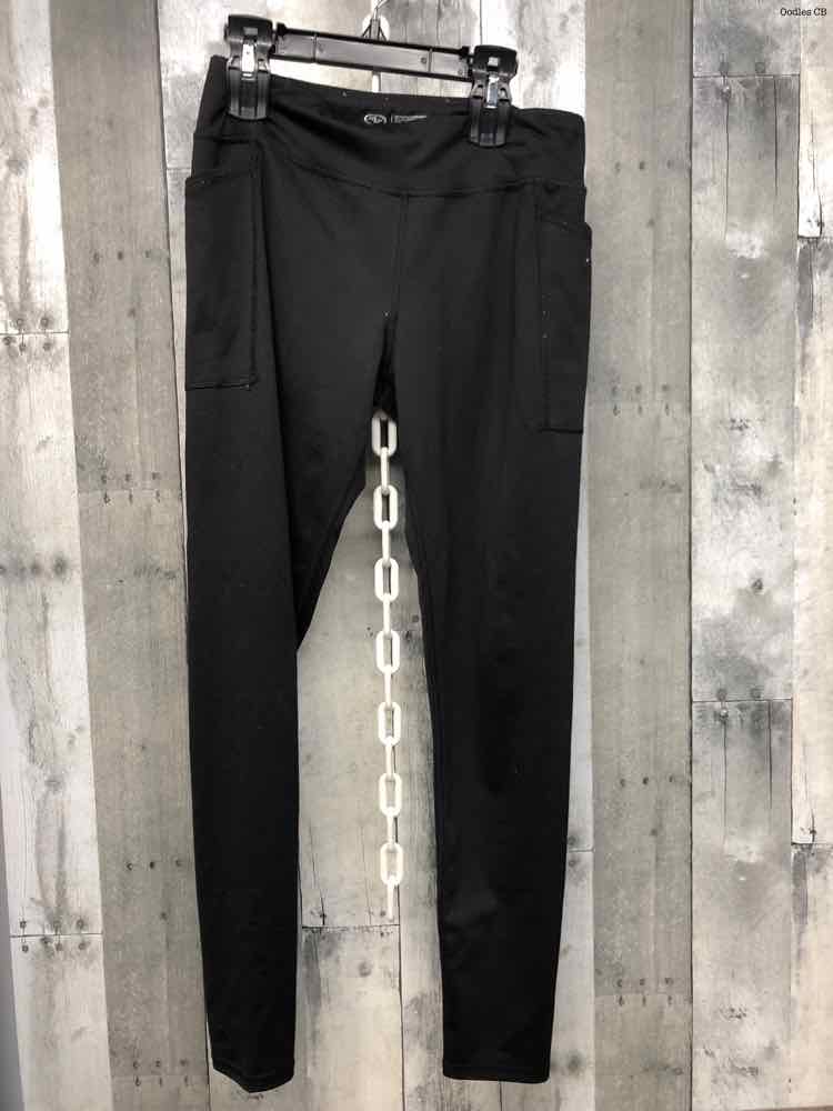 Size 14/16 Black Athletic Works Athletic Pants